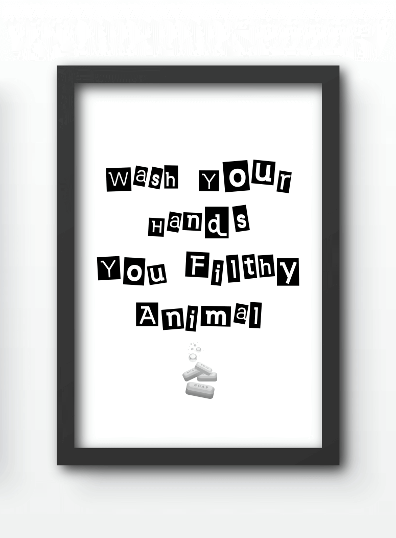 Wall Art Print 2 Funny Wall Art Prints