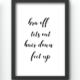 Funny Wall Art Prints - Bra Off Tits Out